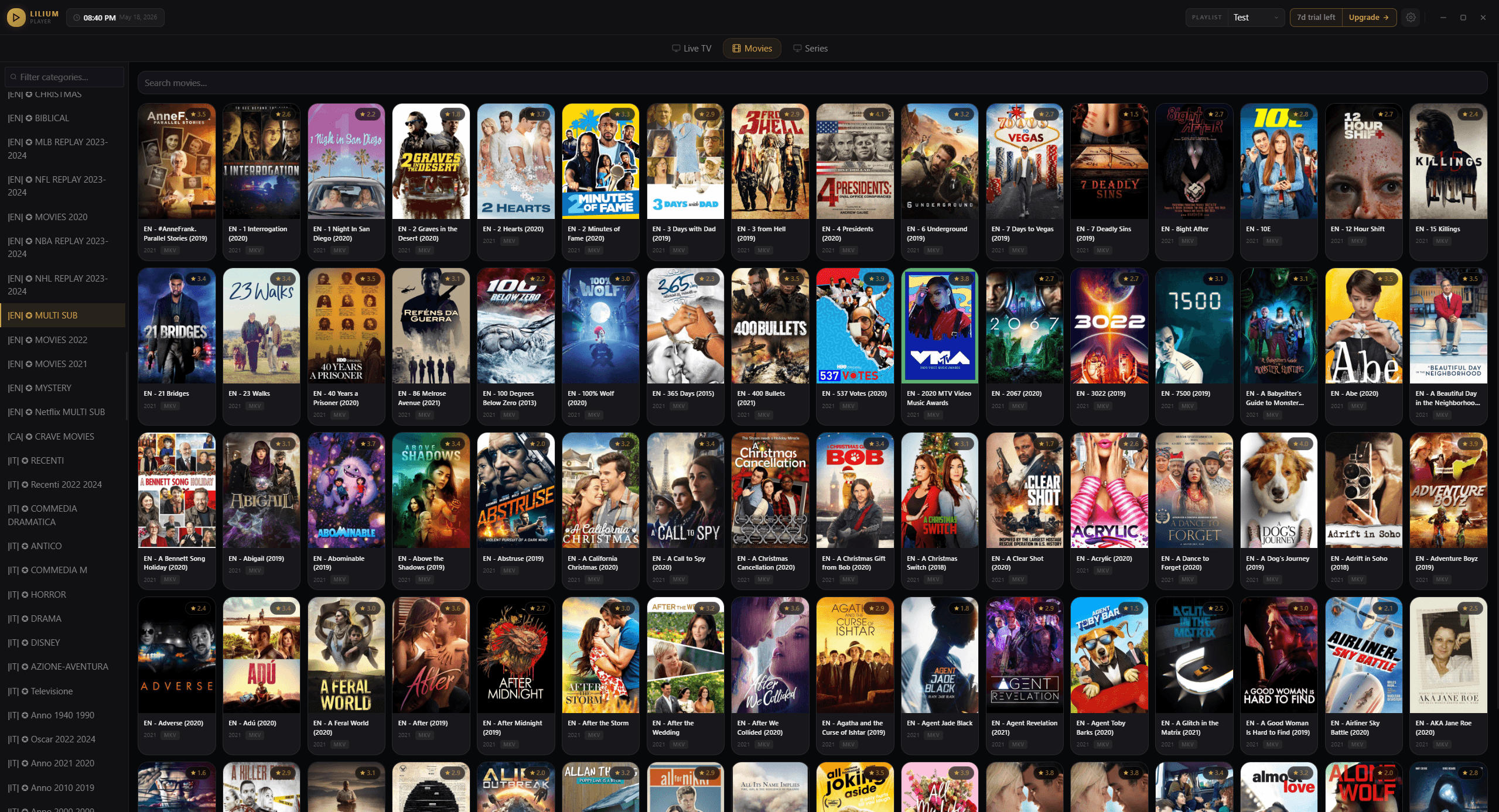Movies library
